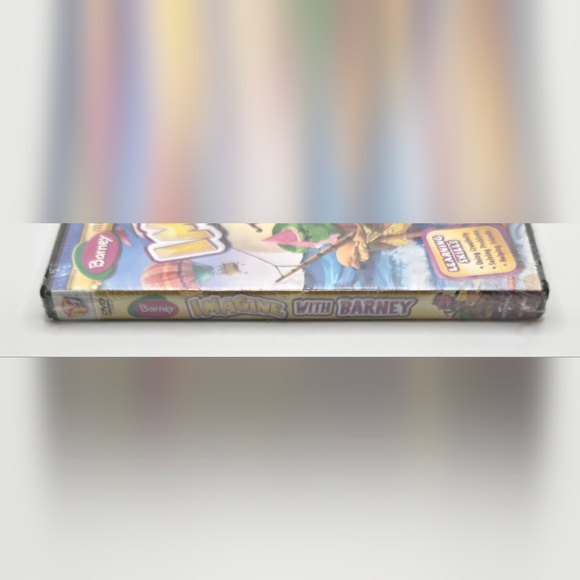 SOLD *** Barney Imagine with Barney (DVD, 2013) NEW Sealed Learning Skills - Picture 2 of 4